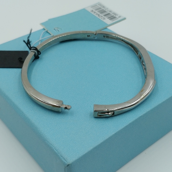 Indulgence Diamond Cubic Zirconia Bangle - Picture 6 of 7